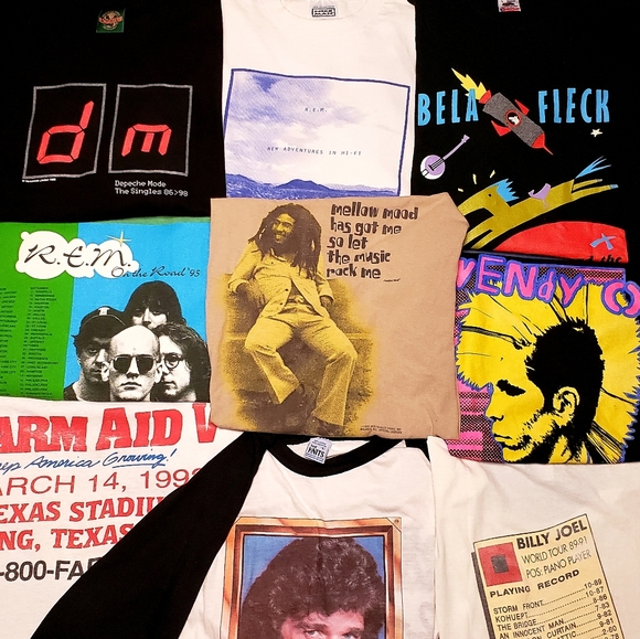 80s 90s Vintage concert shirt tour and band BUYSELL - Picture 6 of 8